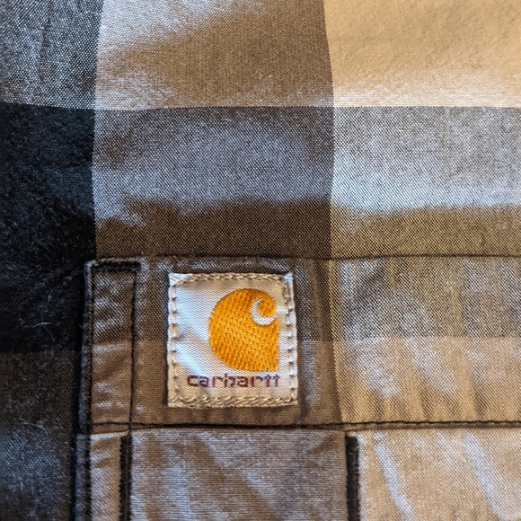 Men's Carhartt, Short Sleeve Button up - Picture 2 of 4
